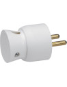 Legrand Щепсел бял 2P+Т 16A френски 90° изход на кабела 250V - 050416 - Цена | LEDs4economy