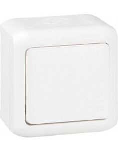 Legrand Еднополюсен ключ IP44 oткрит монтаж цвят Бял Forix - 782360 - Цена | LEDs4economy