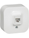 Legrand Розетка RJ45 cat.5e IP21 открит монтаж цвят Бял Forix - 782424 - Цена | LEDs4economy