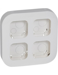 Legrand Конзола за 4 механизма Forix IP21 открит монтаж цвят Бял Forix - 782494 - Цена | LEDs4economy