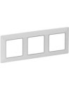 Legrand Рамка 3х цвят Бяла с хром Valena Life - 754033 - Цена | LEDs4economy