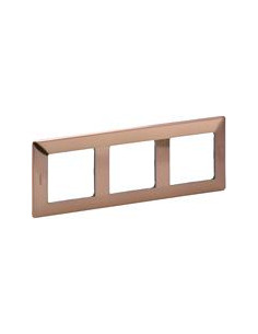 Legrand Рамка 3х цвят Мед Valena Life - 754163 - Цена | LEDs4economy