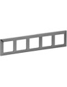 Legrand Рамка 5х цвят Инокс Valena Life - 754155 - Цена | LEDs4economy