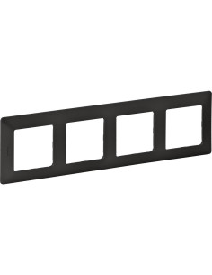 Legrand Рамка 4х цвят Графит Valena Life - 754274 - Цена | LEDs4economy