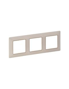 Legrand Рамка 3х цвят Крем със злато Valena Life - 754063 - Цена | LEDs4economy