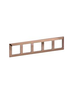 Legrand Рамка 5х цвят Мед Valena Life - 754165 - Цена | LEDs4economy