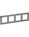 Legrand Рамка 4х цвят Инокс Valena Life - 754154 - Цена | LEDs4economy