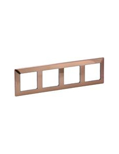 Legrand Рамка 4х цвят Мед Valena Life - 754164 - Цена | LEDs4economy