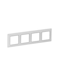 Legrand Рамка 4х цвят Бяла с хром Valena Life - 754034 - Цена | LEDs4economy