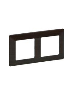 Legrand Рамка 2х цвят Тъмно дърво Valena Life - 754172 - Цена | LEDs4economy
