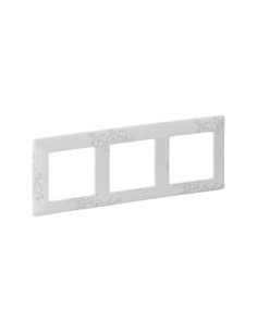 Legrand Рамка 3х цвят Фигурал Valena Life /до изчерпване/ - 754123 - Цена | LEDs4economy