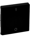 Legrand Лицев панел за двуполюсен ключ 1/0 цвят Черен Valena Life - 756122 - Цена | LEDs4economy
