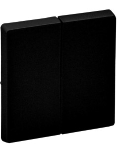 Legrand Лицев панел за сериен ключ цвят Черен Valena Life - 756022 - Цена | LEDs4economy