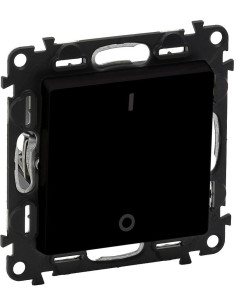 Legrand Двуполюсен ключ цвят черен Valena Life - 756322 - Цена | LEDs4economy