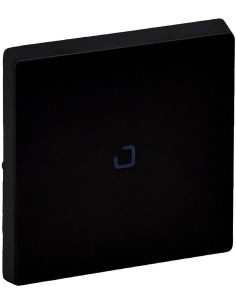 Legrand Лицев панел за ключ/бутон с индикация цвят Черен Valena Life - 756102 - Цена | LEDs4economy