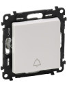 Legrand Бутон NO/NC със символ звънец цвят бял Valena Life - 752115 - Цена | LEDs4economy
