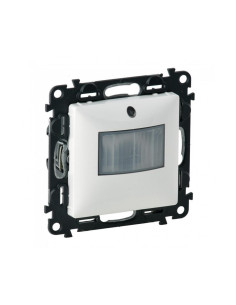 Legrand Датчик за движение PIR, 120°, обхват 8m @ h1.2m, LED ≤ 100W, без неутрала, цвят бял Valena Life - 752170 - Цена | LEDs4e