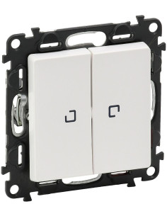 Legrand Сериен ключ с подсветка LED 0.15мА цвят бял Valena Life - 752128 - Цена | LEDs4economy