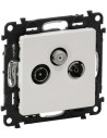 Legrand Розетка TV+R+SAT 1.5dB цвят бял Valena Life - 753152 - Цена | LEDs4economy