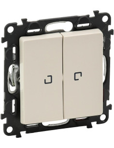 Legrand Сериен ключ с подсветка LED 0.15мА цвят крем Valena Life - 752228 - Цена | LEDs4economy