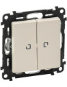 Legrand Сериен ключ с подсветка LED 0.15мА цвят крем Valena Life - 752228 - Цена | LEDs4economy