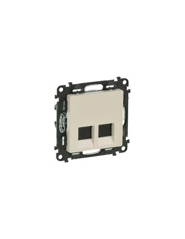 Legrand Розетка 2xRJ45 cat.5e UTP цвят крем Valena Life  - 753241