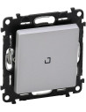 Legrand Еднополюсен ключ с подсветка LED 3мА цвят алуминий Valena Life - 752304 - Цена | LEDs4economy