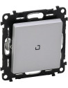 Legrand Еднополюсен ключ с подсветка LED 0.15мА цвят алуминий Valena Life - 752310 - Цена | LEDs4economy