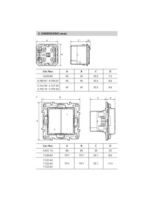 Legrand Димер бутонен R3-400W L3-400VA LED3-75W цвят алуминий Valena Life - 752362 - Цена | LEDs4economy 2