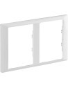 Legrand Рамка 2х двоен контакт цвят Бял Valena Life - 754222 - Цена | LEDs4economy