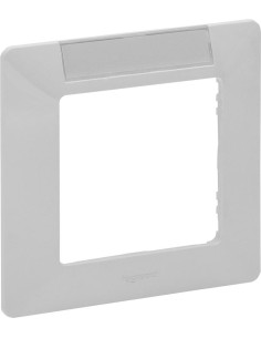 Legrand Рамка 1х с държач за етикети цвят Бял Valena Life - 754011 - Цена | LEDs4economy