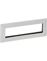 Legrand Рамка комплект с носеща за 8 модула Mosaic цвят Бял Valena Life - 752145 - Цена | LEDs4economy