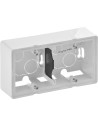 Legrand Двойна конзола открит монтаж цвят бял Valena Life - 754192 - Цена | LEDs4economy