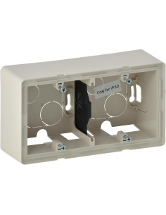 Legrand Двойна конзола открит монтаж цвят крем Valena Life - 754202 - Цена | LEDs4economy