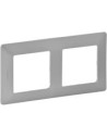 Legrand Рамка 2х цвят Алуминий Valena Life - 754132 - Цена | LEDs4economy