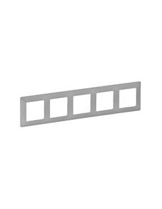 Legrand Рамка 5х цвят Алуминий Valena Life - 754135 - Цена | LEDs4economy