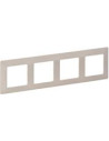 Legrand Рамка 4х цвят Крем Valena Life - 754044 - Цена | LEDs4economy