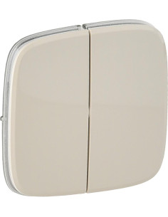 Legrand Лицев панел за сериен ключ цвят Крем Valena Allure - 755026 - Цена | LEDs4economy