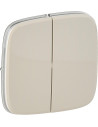Legrand Лицев панел за сериен ключ цвят Крем Valena Allure - 755026 - Цена | LEDs4economy