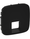 Legrand Лицев панел за единична RJ45/RJ11 розетка цвят Черен Valena Allure - 755418 - Цена | LEDs4economy