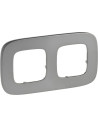 Legrand Рамка 2х цвят Светъл никел Valena Allure /до изчерпване/ - 755502 - Цена | LEDs4economy