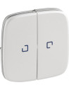 Legrand Лицев панел за сериен ключ/бутон с индикация цвят Перла Valena Allure - 755229 - Цена | LEDs4economy