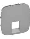 Legrand Лицев панел за единична RJ45/RJ11 розетка цвят Алуминий Valena Allure - 755417 - Цена | LEDs4economy
