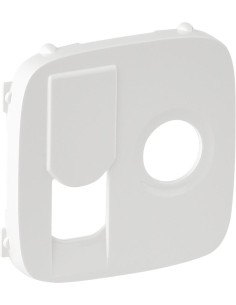 Legrand Лицев панел за TV+RJ45 розетка цвят Бял Valena Allure - 754835 - Цена | LEDs4economy