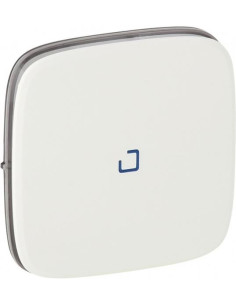 Legrand Лицев панел за ключ/бутон с индикация цвят Бял Valena Allure - 755085 - Цена | LEDs4economy