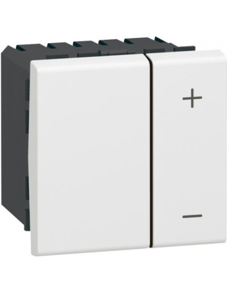 Legrand Димер бутонен R40-600W L40-600VA 2 мод. Mosaic  - 