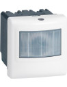 Legrand Датчик за присъствие PIR, 120°, обхват 4m @ h1.2m, LED ≤ 250W, изисква неутрала, 2 мод. цвят бял Mosaic /до изчерпване/ 