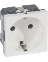 Legrand Контакт ШУКО 16A антибактериален 2 мод. цвят бял Mosaic - 078702 - Цена | LEDs4economy