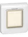 Legrand Лицева рамка антибактериална IP44 2 мод. цвят бял Mosaic - 078880 - Цена | LEDs4economy