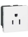 Legrand Контакт US стандарт 2P+E 15 A, 2 мод. цвят бял Mosaic - 077504 - Цена | LEDs4economy
